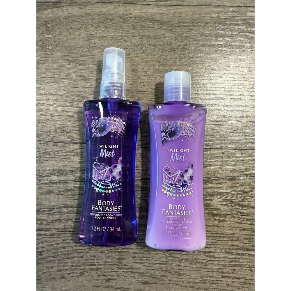 Body Fantasies Signature Twilight Mist Fragrance Spray & Lotion 3.2 Fl Oz NEW
